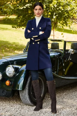 Knightsbridge Coat (Navy)