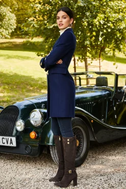 Knightsbridge Coat (Navy)
