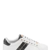 Knightsbridge Court Trainer (Black Croc)
