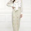 Knightsbridge Maxi Skirt (Ivory Sparkle Tweed)