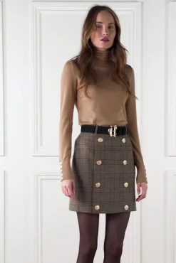 Knightsbridge Skirt (Bourbon Tweed)