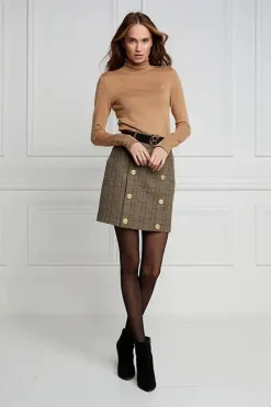 Knightsbridge Skirt (Bourbon Tweed)