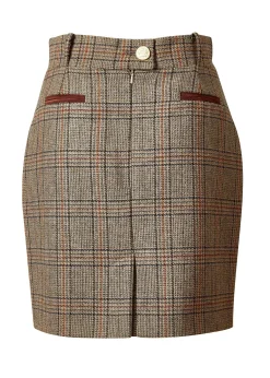 Knightsbridge Skirt (Bourbon Tweed)