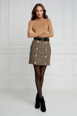 Knightsbridge Skirt (Bourbon Tweed)