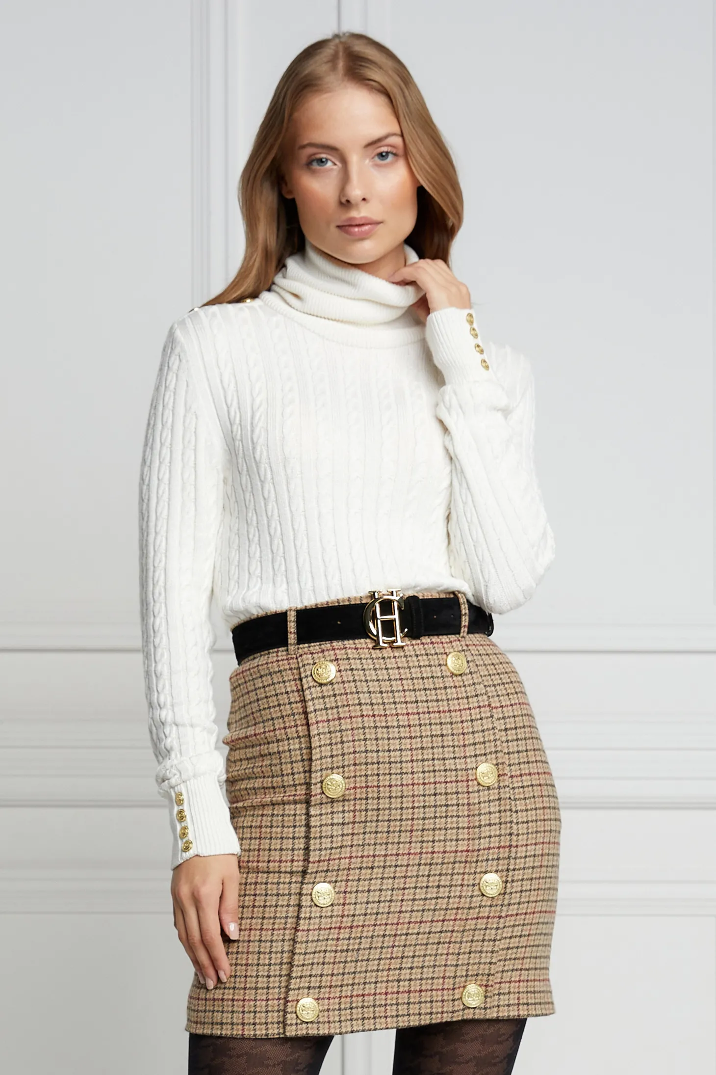 Knightsbridge Skirt (Charlton Tweed)