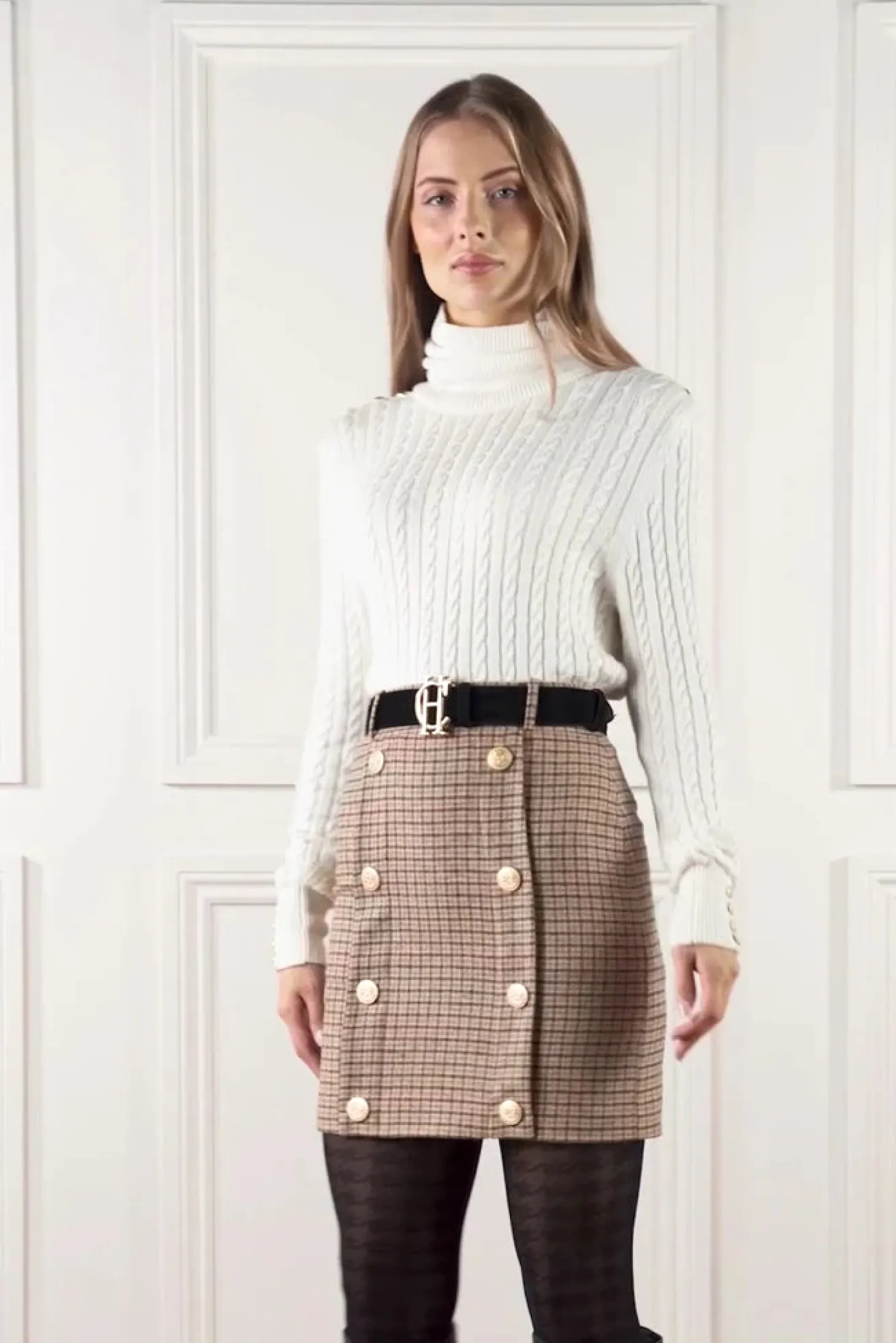 Knightsbridge Skirt (Charlton Tweed)