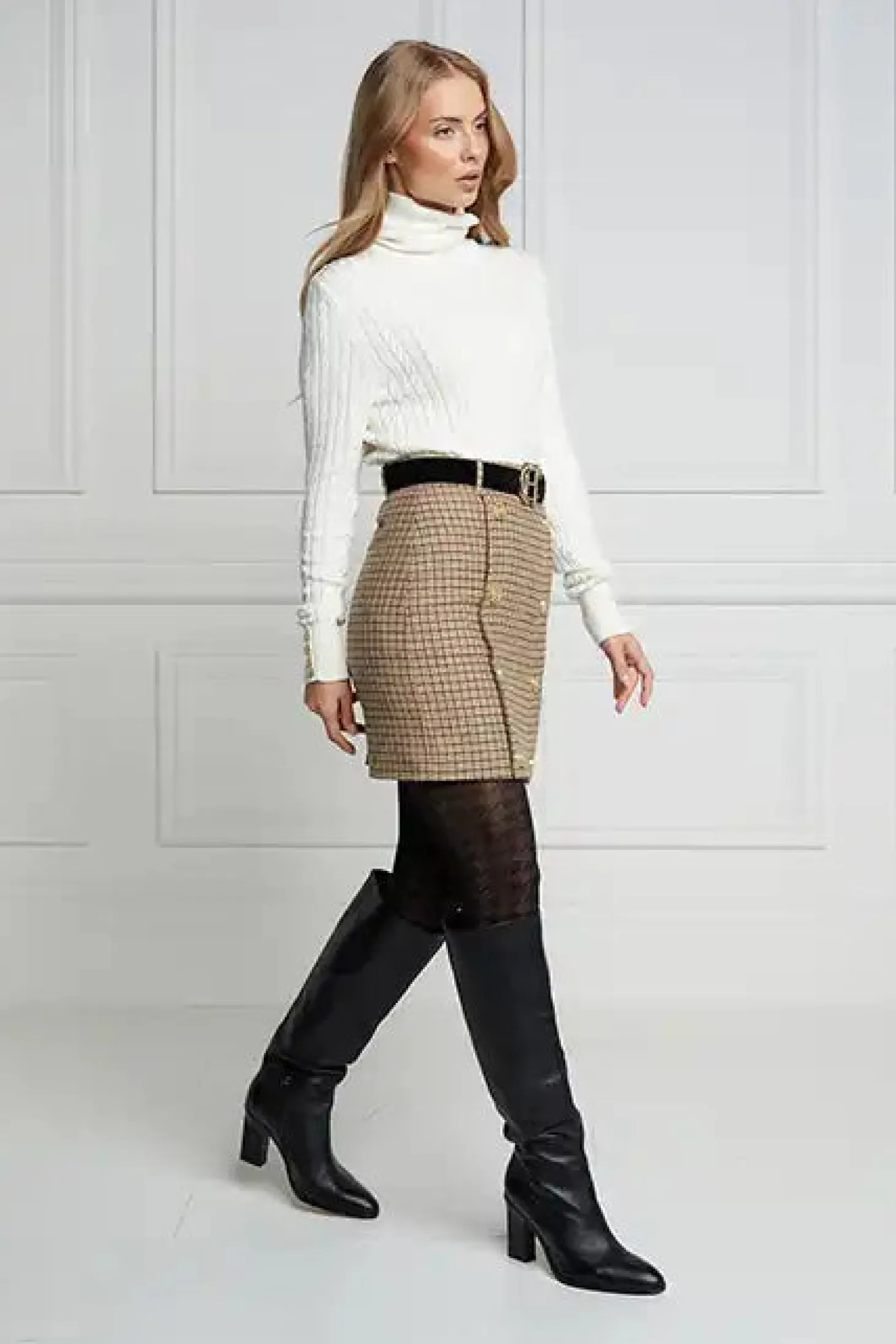 Knightsbridge Skirt (Charlton Tweed)