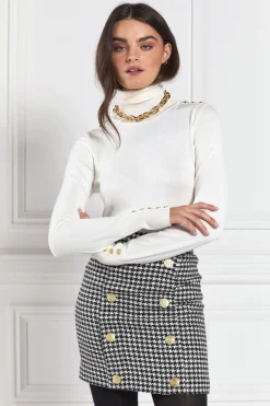 Knightsbridge Skirt (Houndstooth)