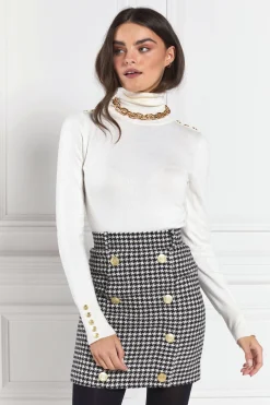 Knightsbridge Skirt (Houndstooth)