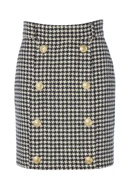 Knightsbridge Skirt (Houndstooth)