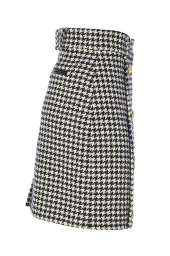 Knightsbridge Skirt (Houndstooth)