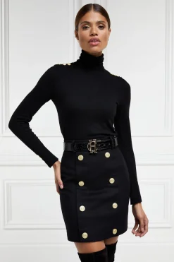 Knightsbridge Skirt (Soft Black)