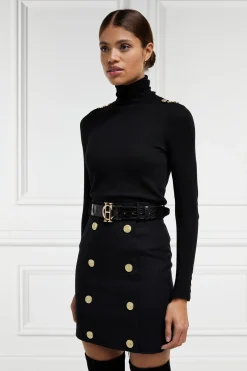 Knightsbridge Skirt (Soft Black)
