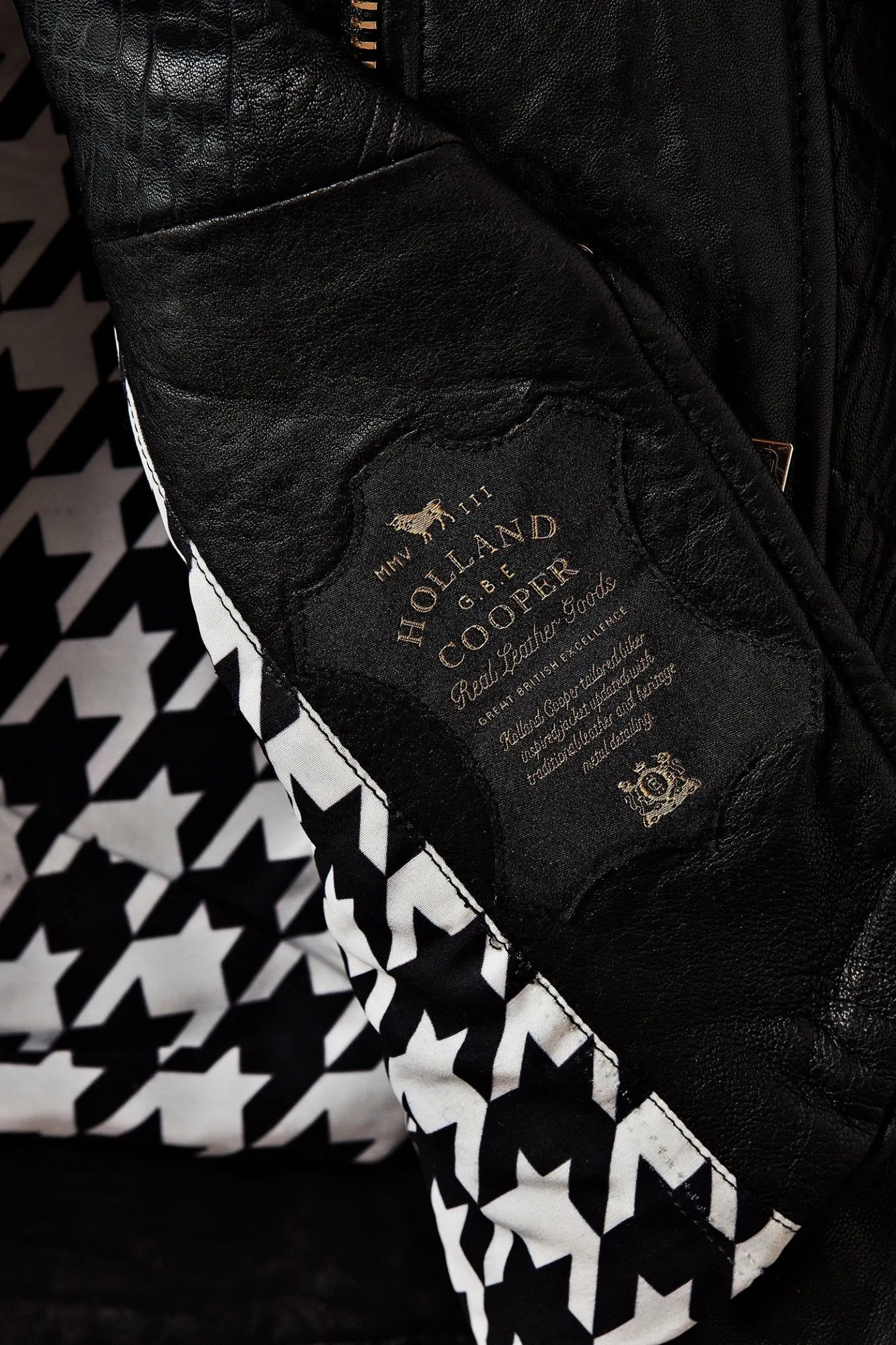 Leather Biker Jacket (Black)