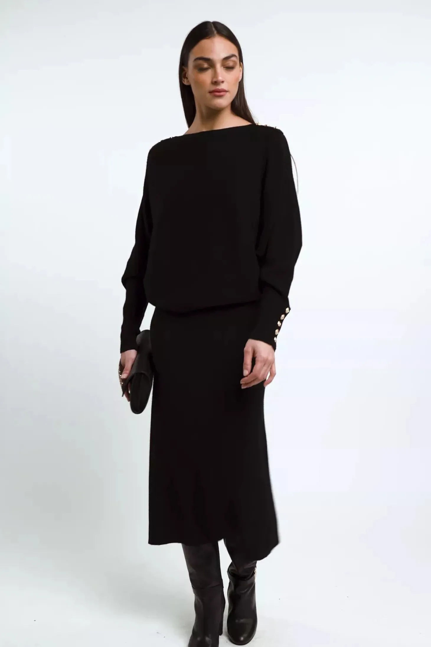 Leyla Knit (Black)