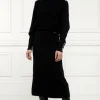 Leyla Knitted Skirt (Black)