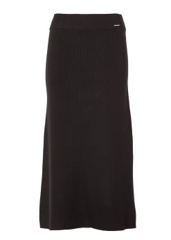 Leyla Knitted Skirt (Black)