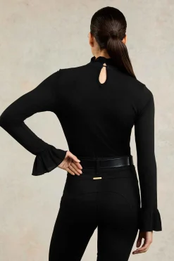 Lilibet Jersey Tee (Black)