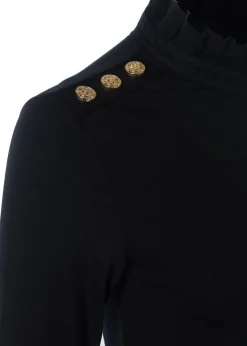 Lilibet Jersey Tee (Black)