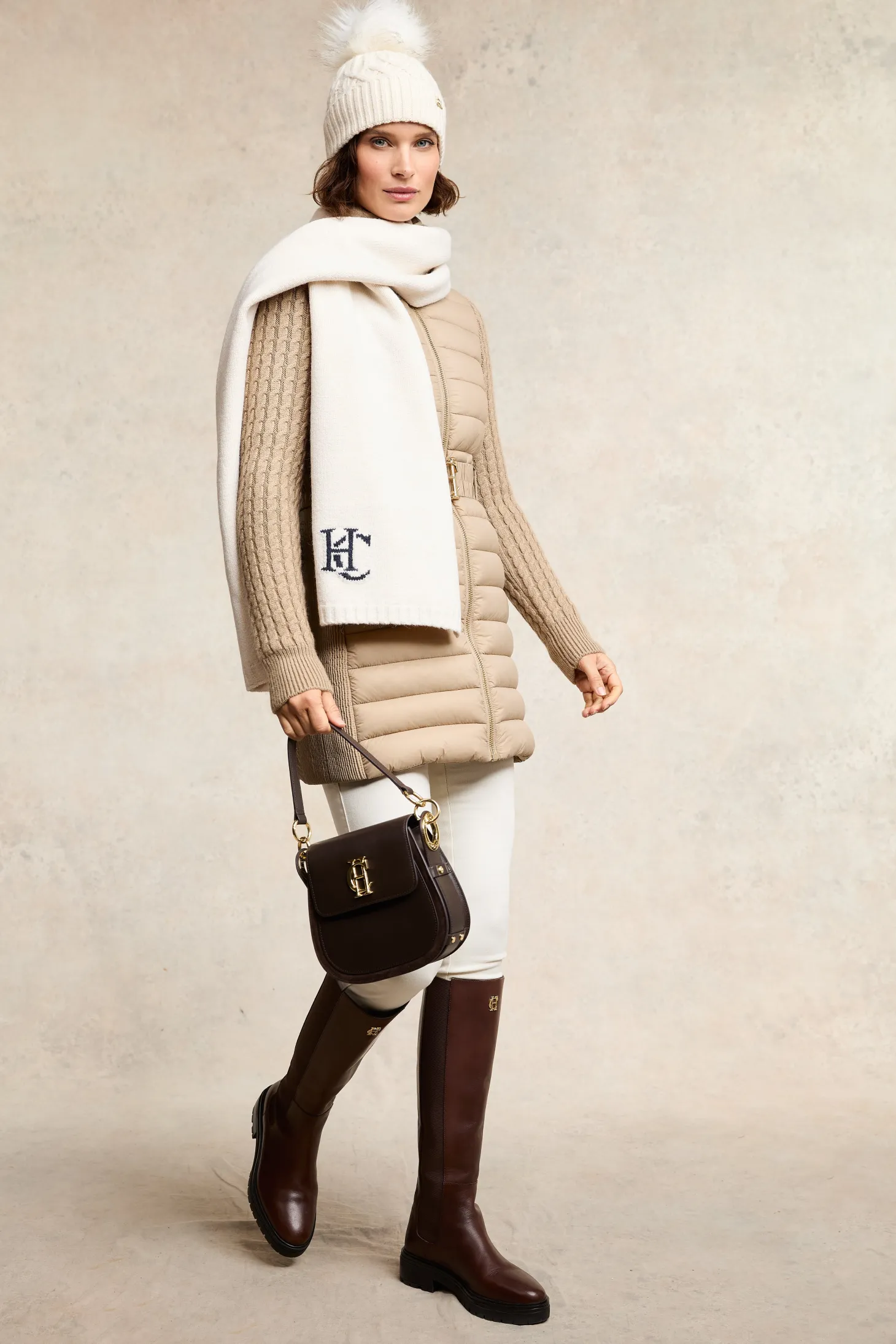 Linfold Hybrid Coat (Champagne)