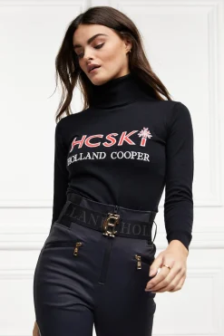Logo Ski Knit (Black)