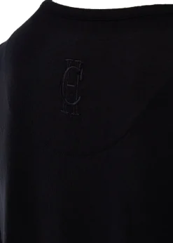 Long Sleeve Crew Neck Tee (Black)