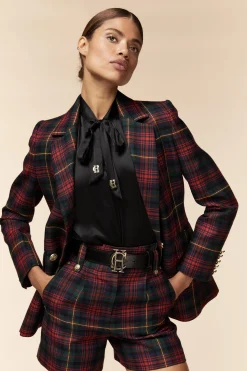 Luxe Tailored Short (Logan Tartan)