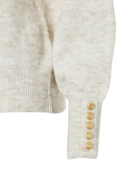 Maisie Roll Neck Knit (Barley)