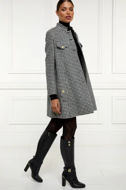 Marlborough Knee Boot (Black Leather)