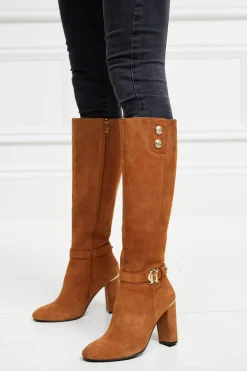 Marlborough Knee Boot (Tan)