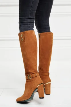 Marlborough Knee Boot (Tan)
