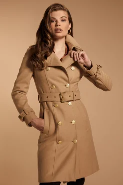 Marlborough Trench Coat (Camel)