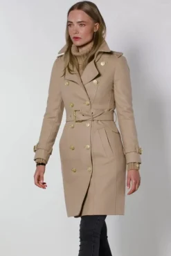 Marlborough Trench Coat (Camel)