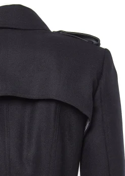 Marlborough Trench Coat (Soft Navy)