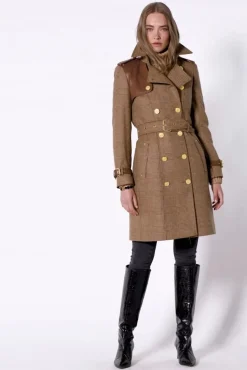 Marlborough Trench Coat (Tawny)