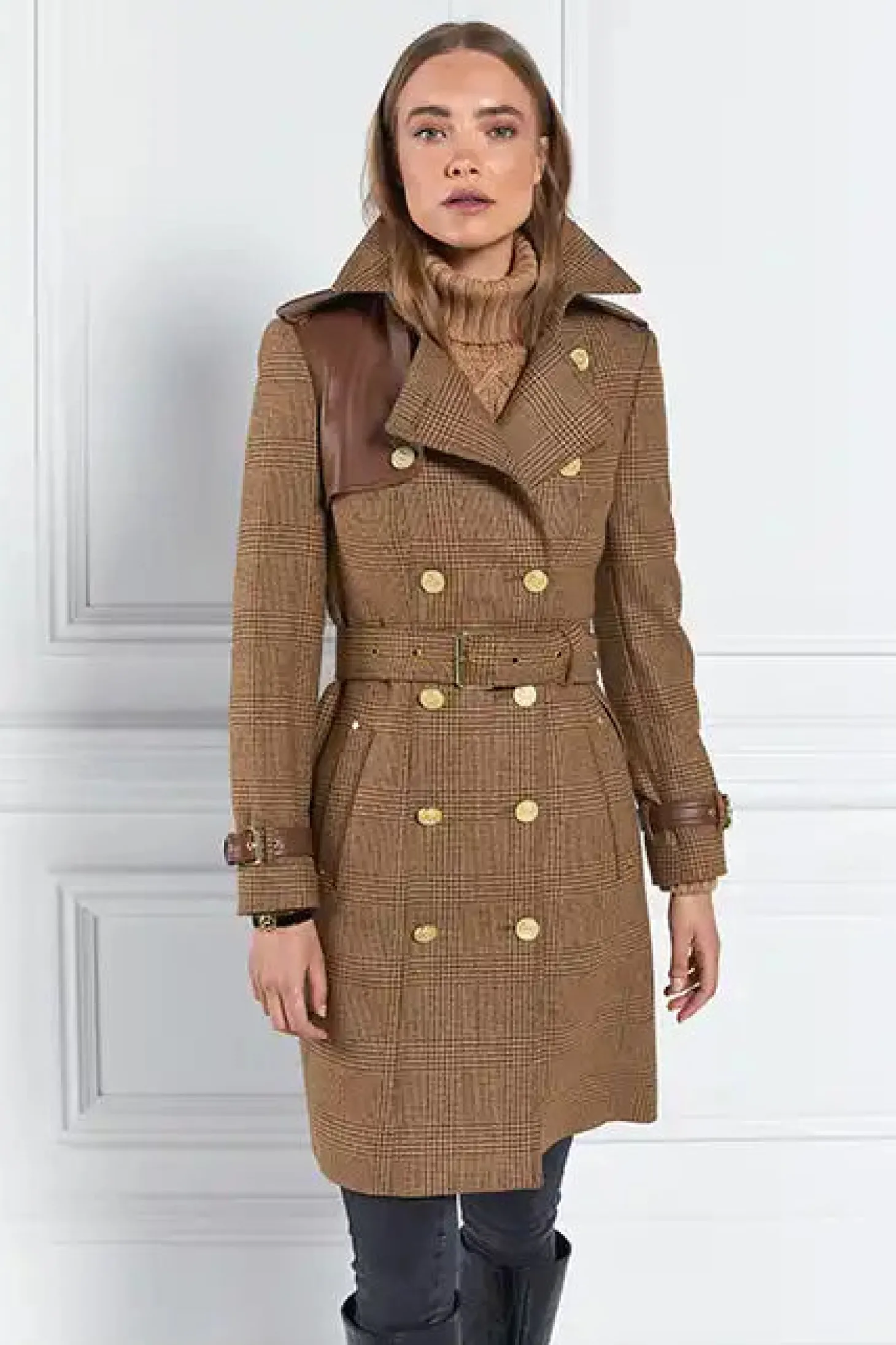 Marlborough Trench Coat (Tawny)