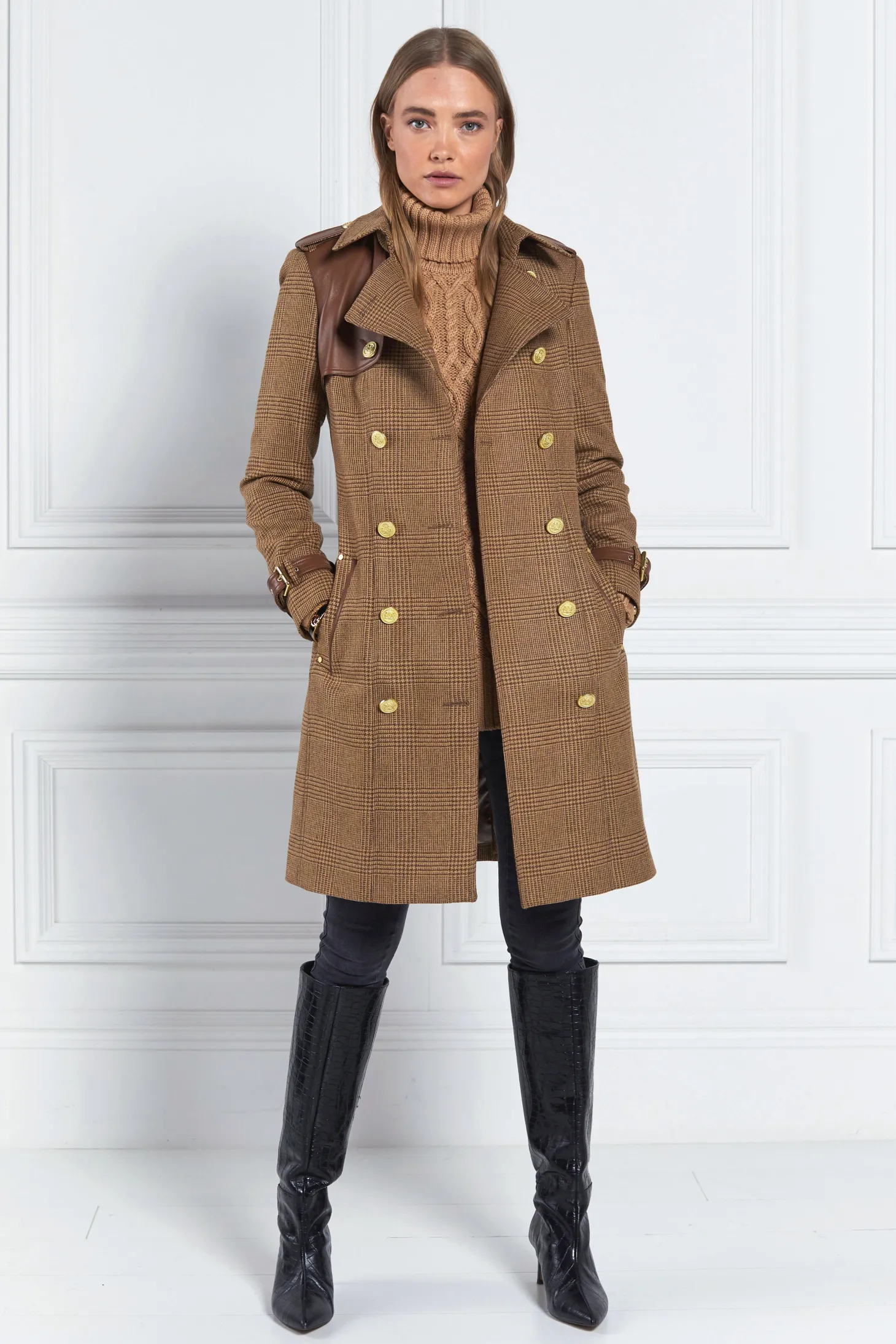 Marlborough Trench Coat (Tawny)