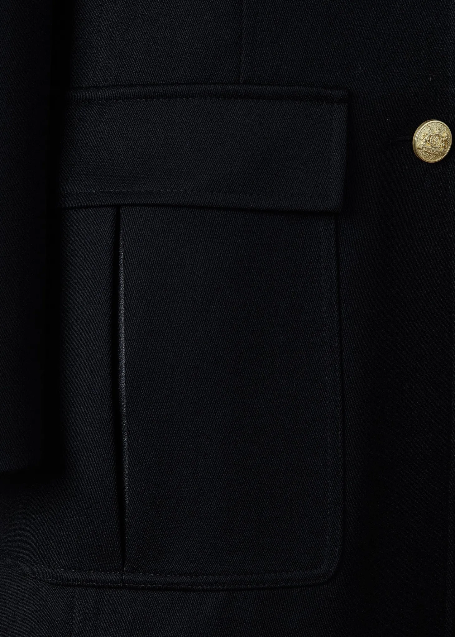 Mayfair Blazer (Black Twill)
