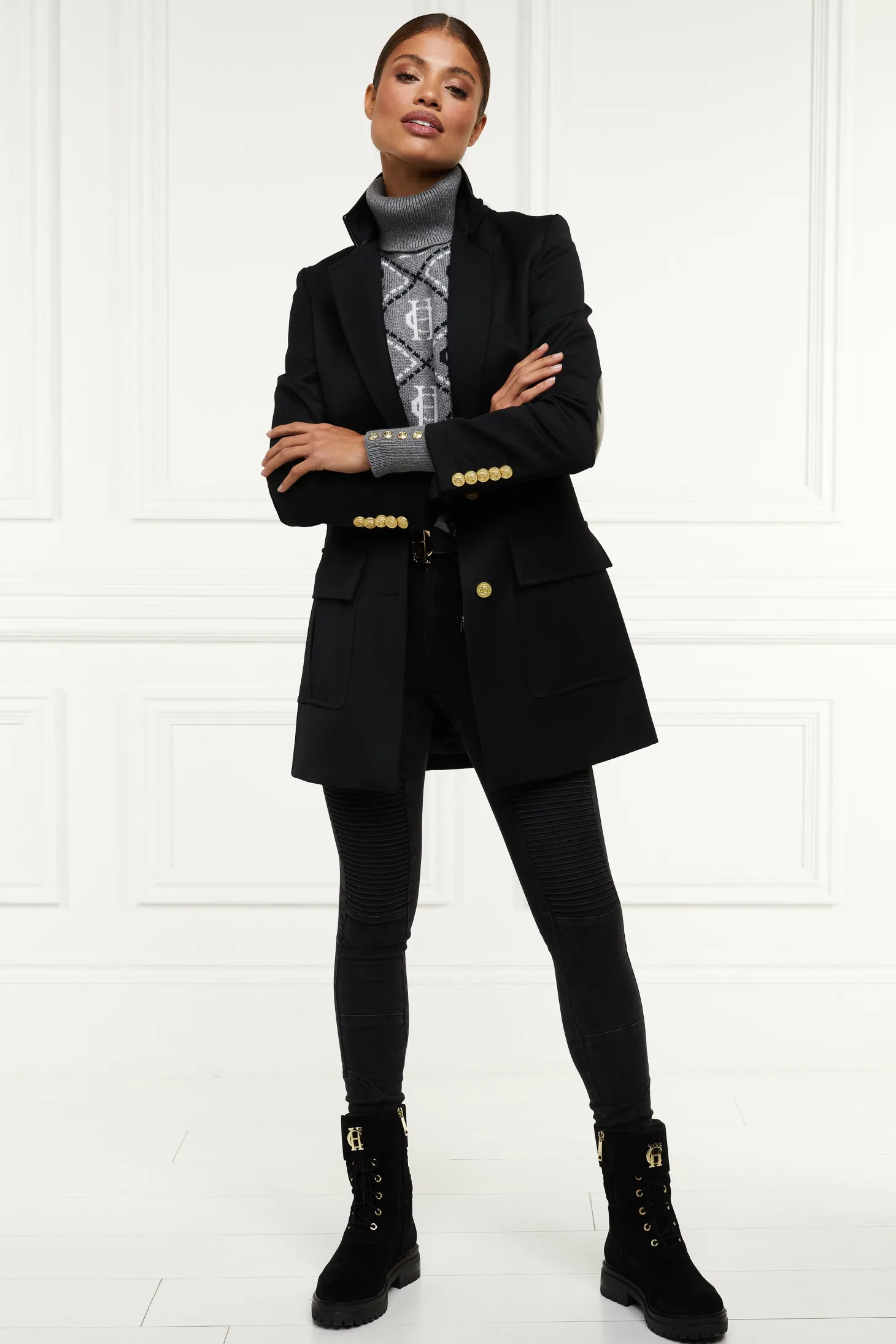 Mayfair Blazer (Black Twill)