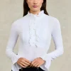 Melissa Jersey Blouse (White)