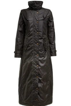 Merissa Wax Stockman Coat (Dark Olive)