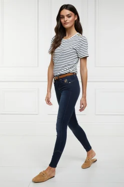 Mid-Rise Jodhpur Jean (Deep Indigo)
