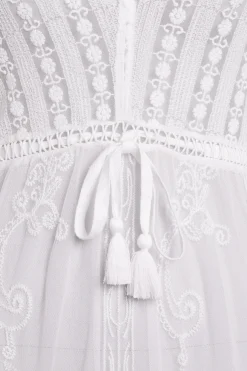 Mika Beach Dress (White)