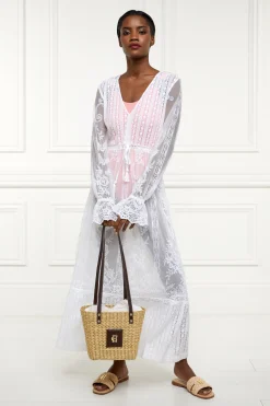 Mika Beach Dress (White)