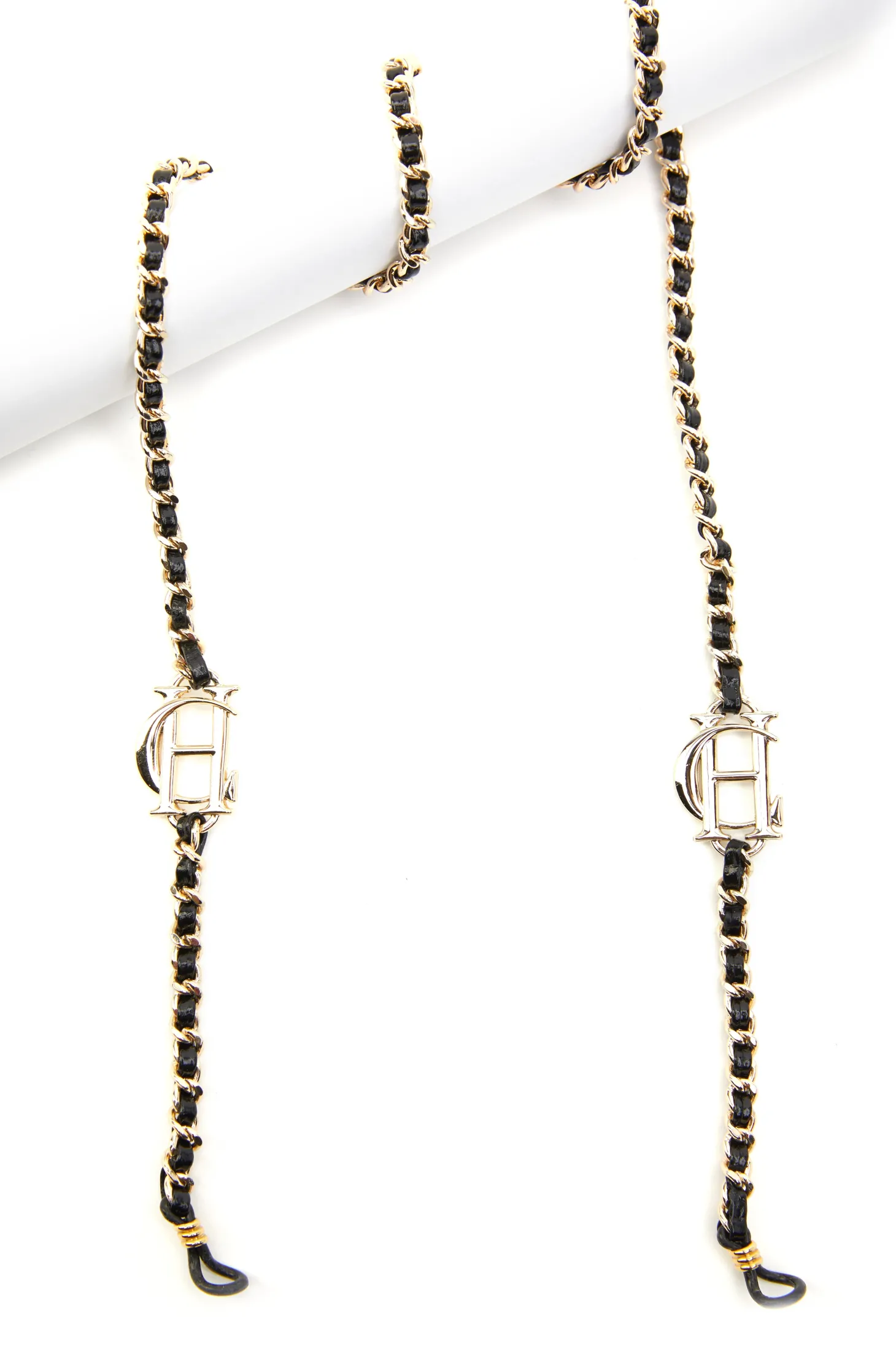 Milan Glasses Chain (Black Gold)