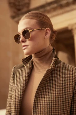 Monaco Sunglasses (Gold)