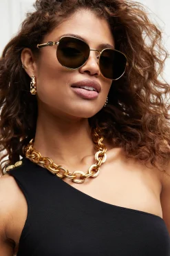 Monaco Sunglasses (Gold)