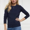 Monogram Crew Neck Sweat (Ink Navy)