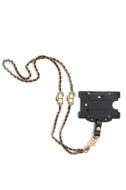 Monogram Lanyard (Black Gold)