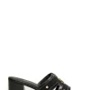 Monogram Mule (Black Canvas)